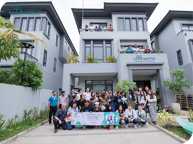 A Warm Welcome of Codingate To Singaporean Temasek Polytechnic Students In Cambodia