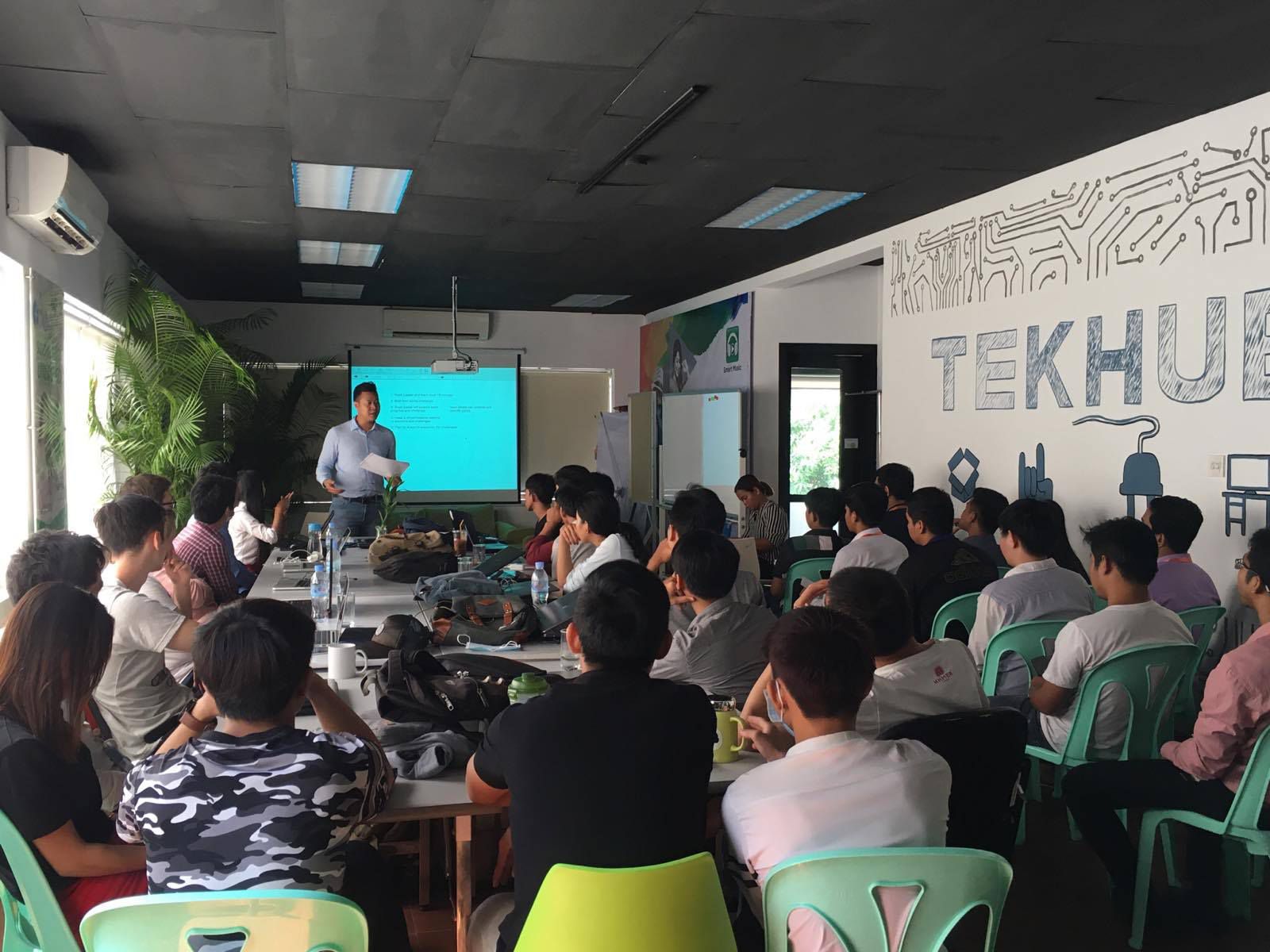 A Meeting Led By Codingate’s Co-Founder With Team Works For Sustainable Company’s Improvement
